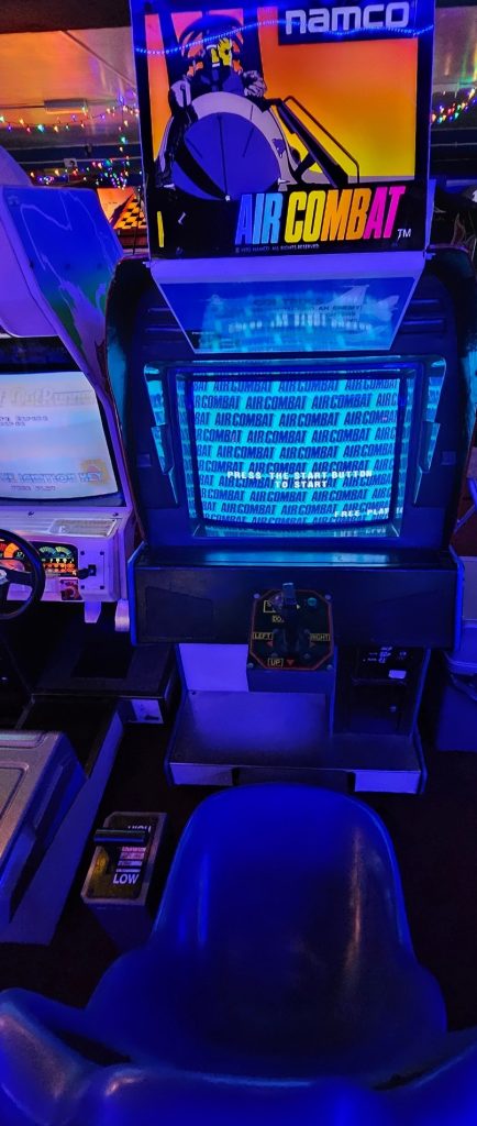 Namco Air Combat flight cabinet