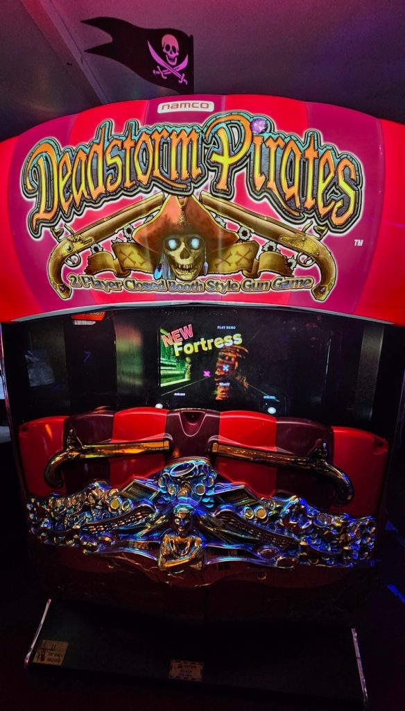 Namco Deadstorm Pirates two-player gun cabinet