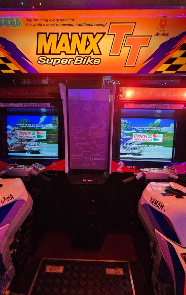 Sega Manx TT Super Bike twin motorbike cabinet