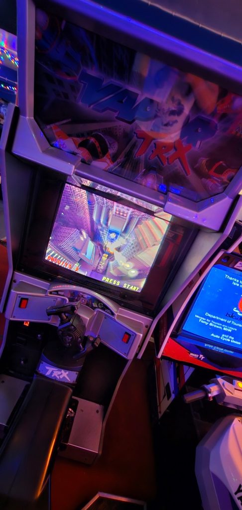 Midway Vapor TRX racing cabinet