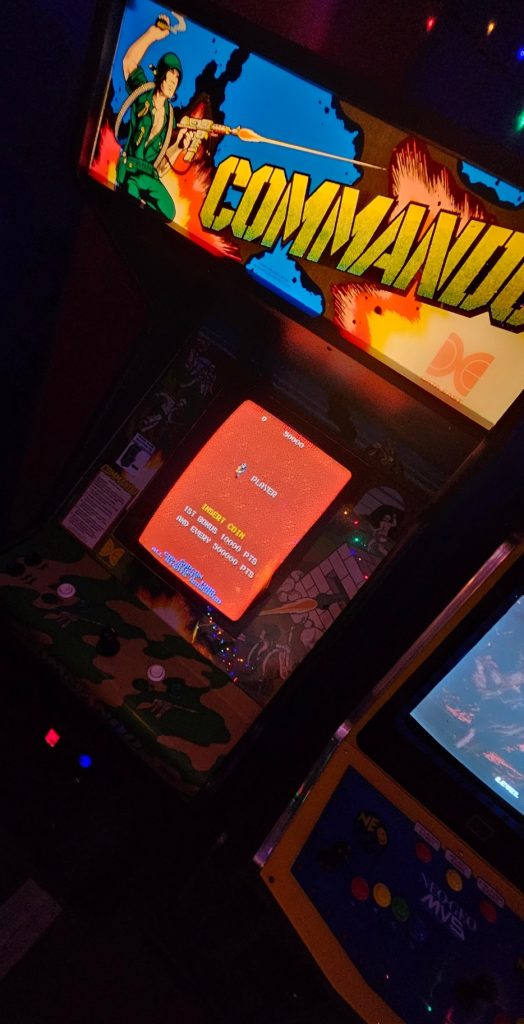 Capcom Commando upright cabinet