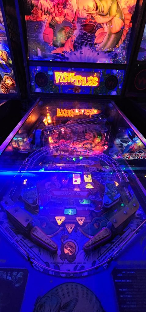 Fish Tales pinball playfield
