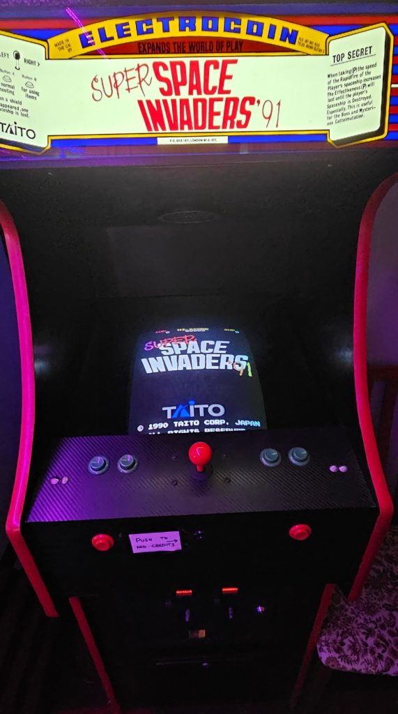 Electrocoin Super Space Invaders 91 cabinet