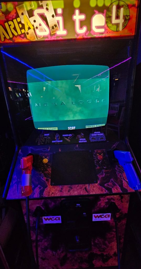 Atari Area 51 Site 4 light gun cabinet